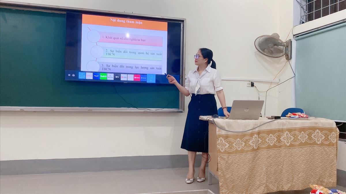 Seminar cấp bộ môn: Xu hướng vận động của Chủ nghĩa tư bản hiện đại.