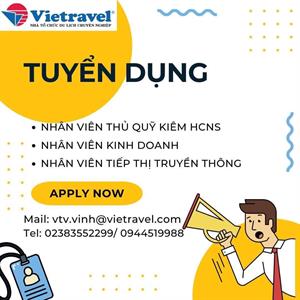 Công ty du lịch Viettravel chi nhánh Nghệ An tuyển dụng