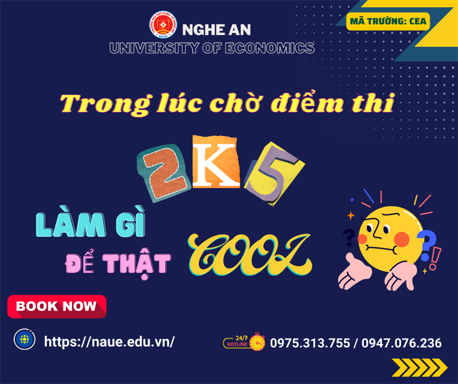 NAUE đồng hành cùng thí sinh: Thi tốt nghiệp THPT xong thí sinh cần làm gì?