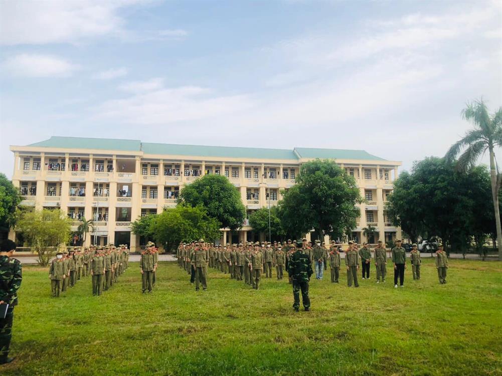 Thông báo về việc tổ chức giảng dạy các học phần GDQP-AN