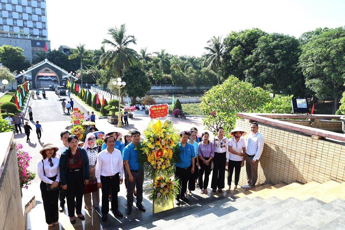 Trường Đại học Kinh tế Nghệ An tổ chức các Hoạt Động Tri Ân Ngày Thương Binh Liệt Sỹ 27/7
