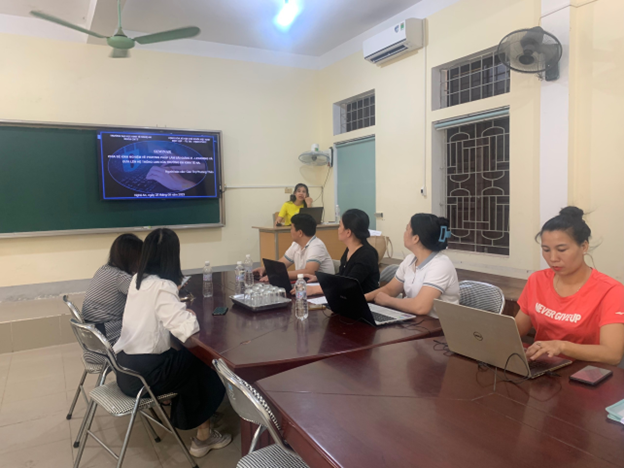 Bộ môn Hệ thống thông tin và Công nghệ phần mềm tổ chức Seminar với chủ đề: “Chia sẻ kinh nghiệm về phương pháp soạn bài giảng E-Learning”