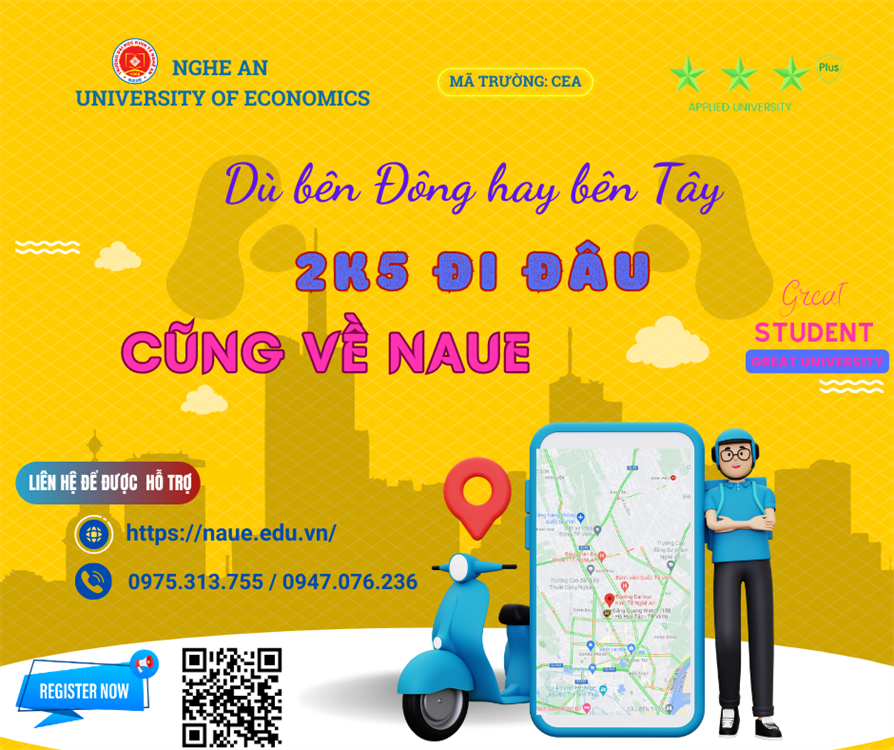 Dù bên Đông hay là bên Tây, 2k5 đi đâu cũng về NAUE
