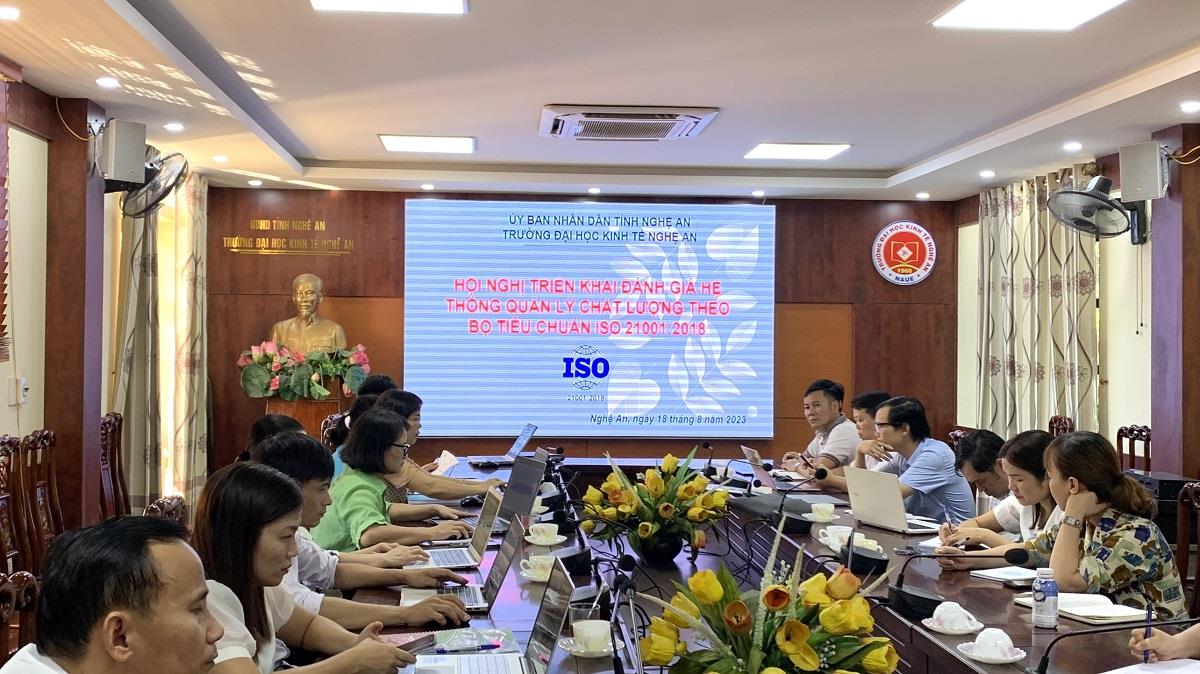 HỘI NGHỊ TRIỂN KHAI ĐÁNH GIÁ HỆ THỐNG QUẢN LÝ CHẤT LƯỢNG THEO BỘ TIÊU CHUẨN ISO 21001:2018