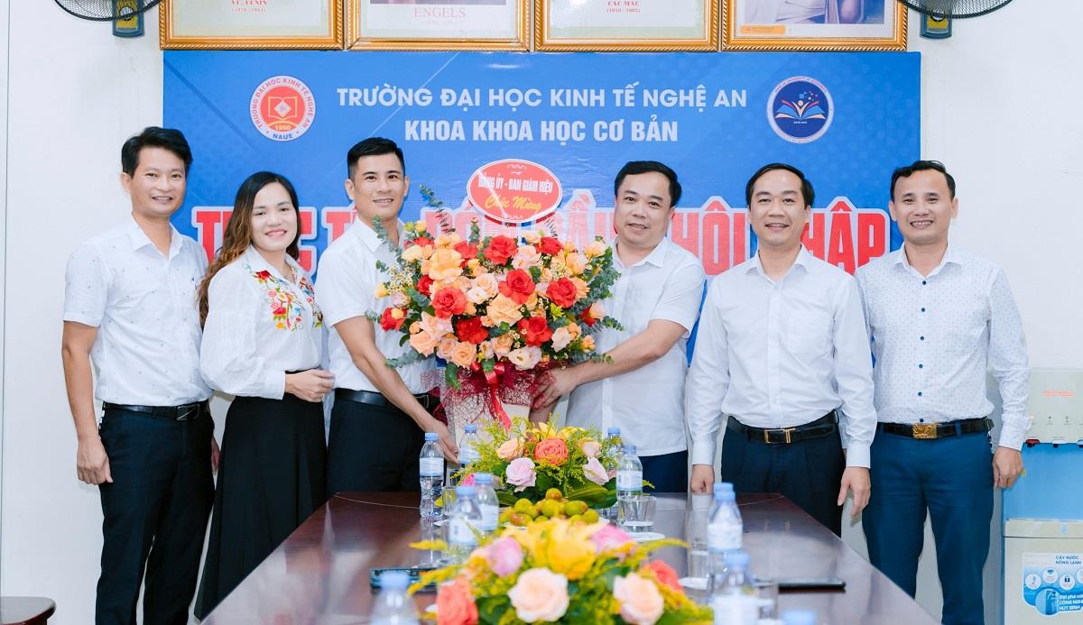 Thành lập Khoa Khoa học Cơ bản Trường Đại học Kinh tế Nghệ An
