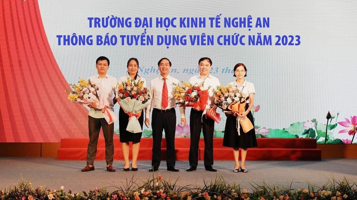Trường Đại học Kinh tế Nghệ An: Thông báo tuyển dụng viên chức năm 2023