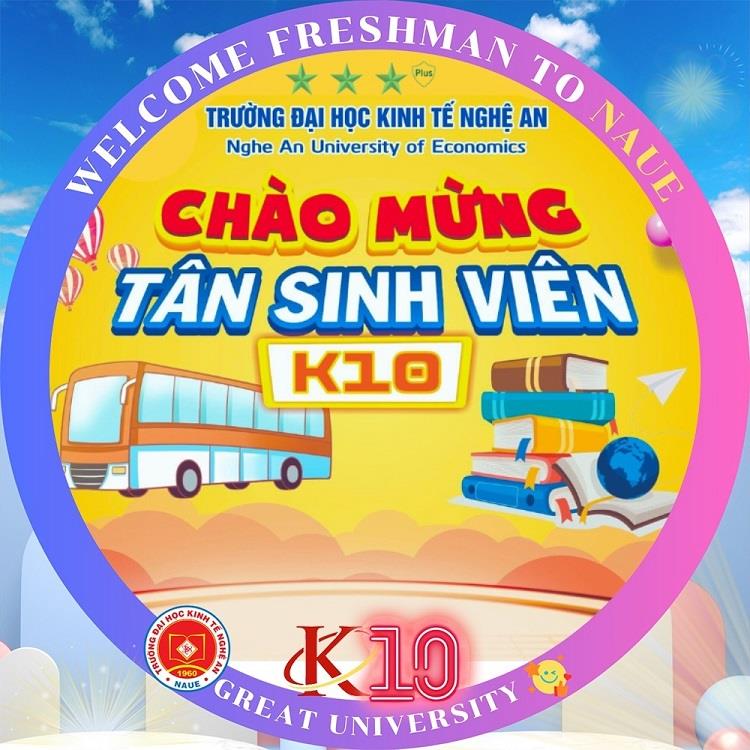 Tưng bừng ngày hội chào đón Tân sinh viên K10