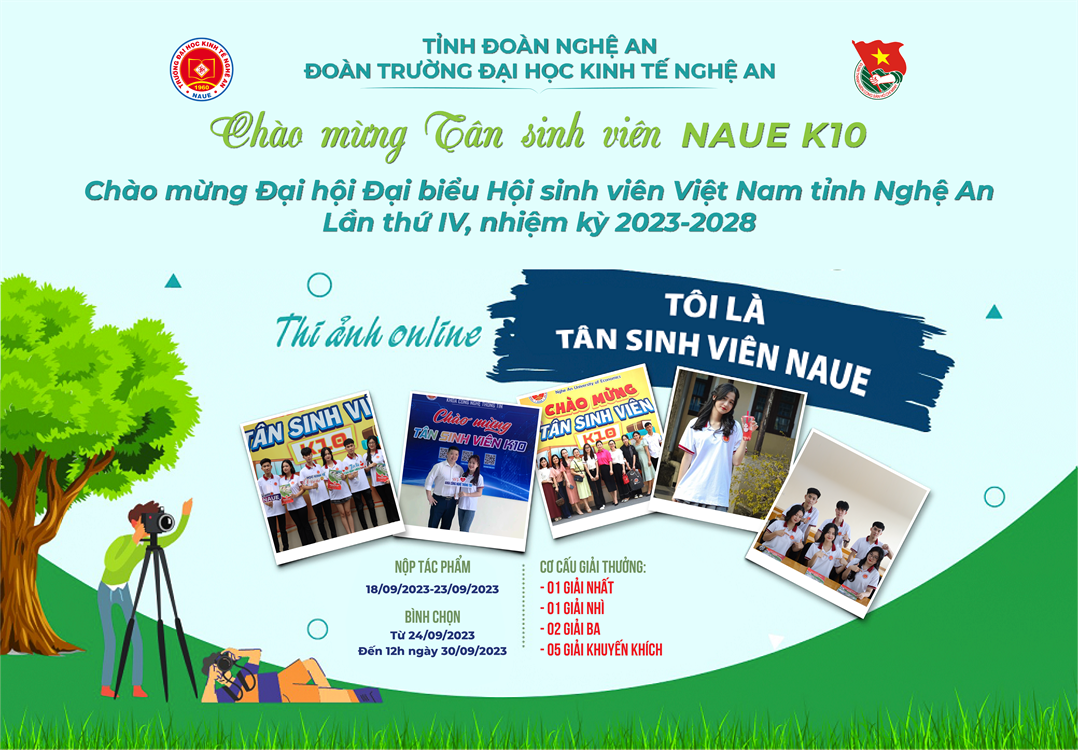 Cuộc thi ảnh: Tôi là Tân sinh viên NAUE