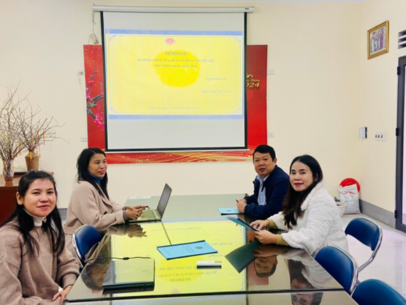 Seminar: Rà soát, chỉnh sửa và hoàn thiện đề cương tín chỉ môn Mạng máy tính.