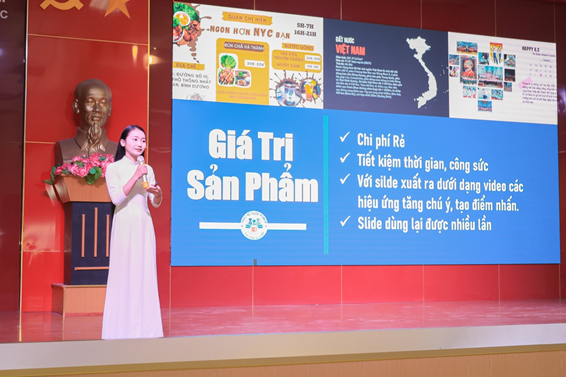 Dự án của sinh viên CNTT – NAUE vào Top 10 dự án khởi nghiệp tiềm năng cuộc thi Techfest Nghệ An Open 2024