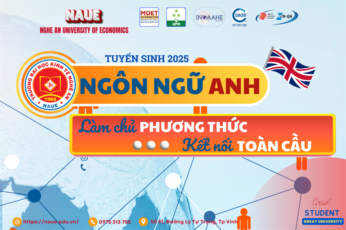 Lựa chọn ngành Ngôn ngữ Anh: Làm chủ phương thức kết nối toàn cầu.