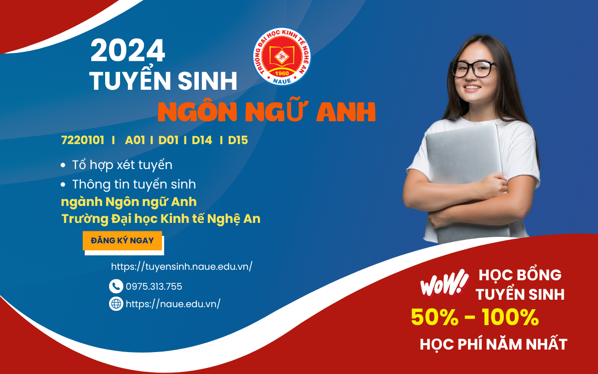 Ngành ngôn ngữ Anh xét tuyển những khối nào?