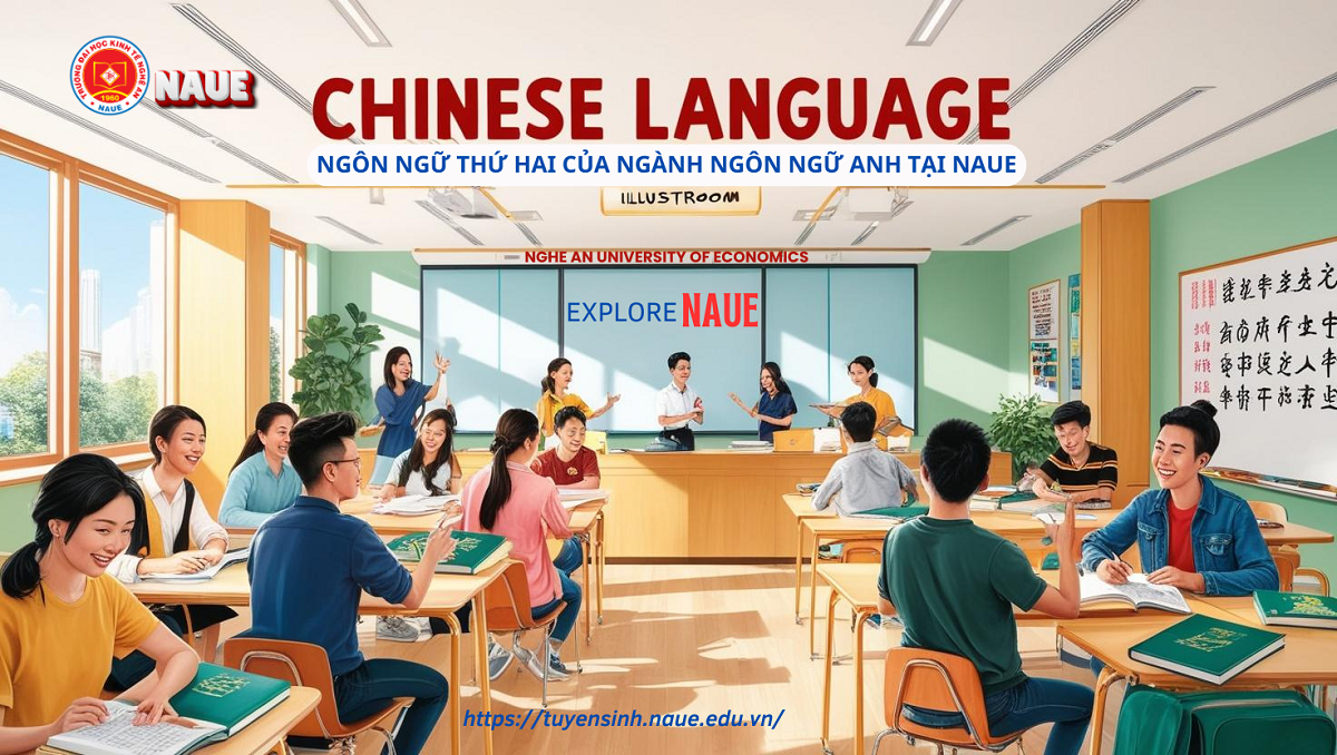 Tiếng Trung – Ngôn ngữ thứ hai trong chương trình đào tạo ngành Ngôn ngữ Anh của Trường ĐH Kinh tế Nghệ An