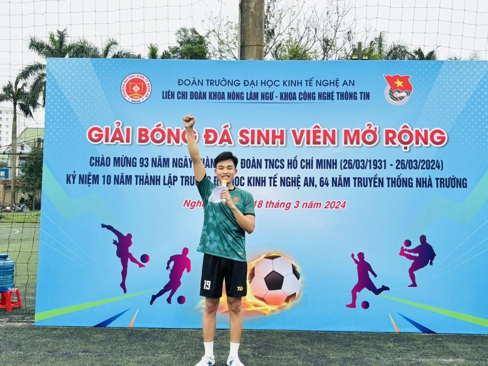 Khai mạc “Giải bóng đá sinh viên NAUE mở rộng năm 2024”