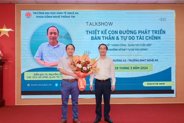 Talkshow “Chia sẻ về kinh ngiệm phát triển bản thân và thiết lập mục tự do tài chính cho Sinh viên”