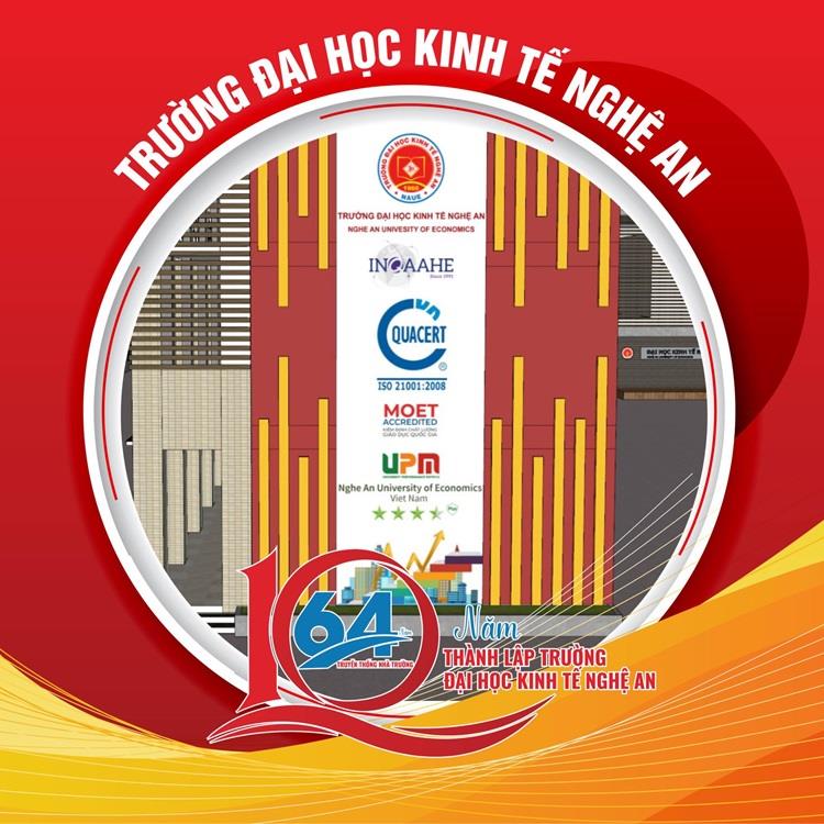 Nhiều hoạt động hướng đến kỷ niệm 10 năm Trường Đại học Kinh tế Nghệ An (2014-2024) và 64 năm truyền thống Nhà trường