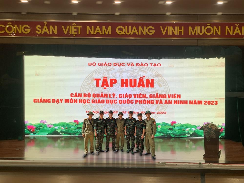 Nâng cao chất lượng đội ngũ giảng dạy giáo dục quốc phòng an ninh