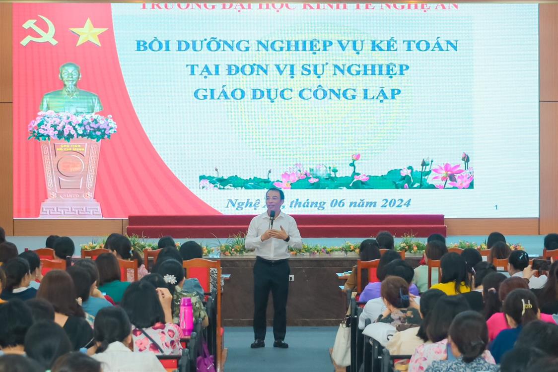 Khai giảng chương trình bồi dưỡng nghiệp vụ Kế toán tại đơn vị sự nghiệp giáo dục công lập