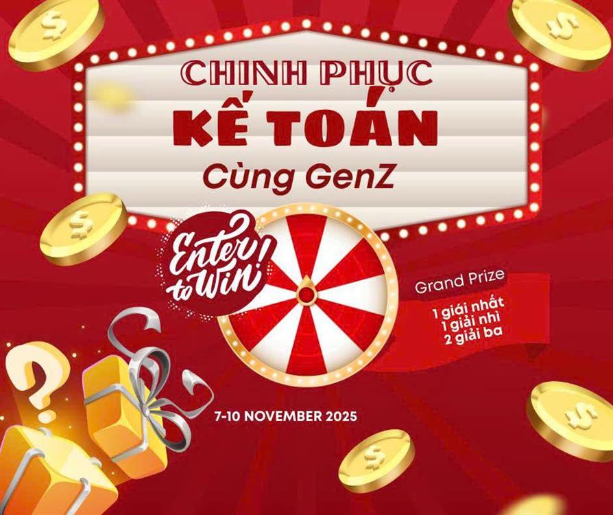 Cuộc thi “Chinh phục kế toán cùng GenZ”