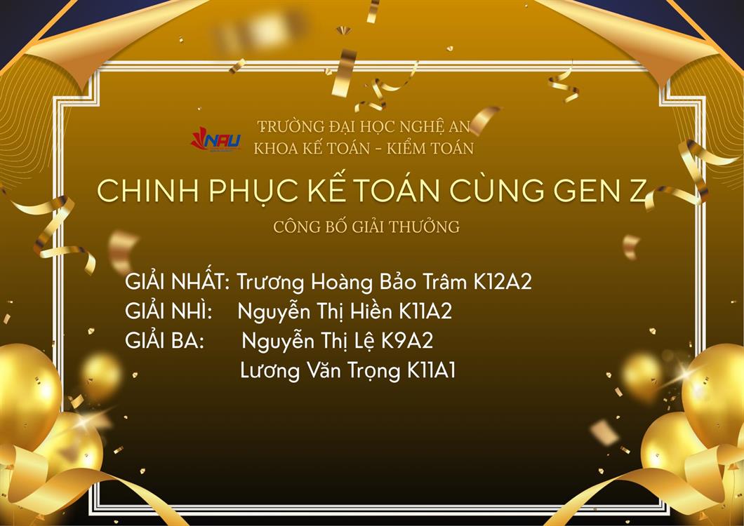Tổng kết chương trình “Chinh phục kế toán cùng GenZ”