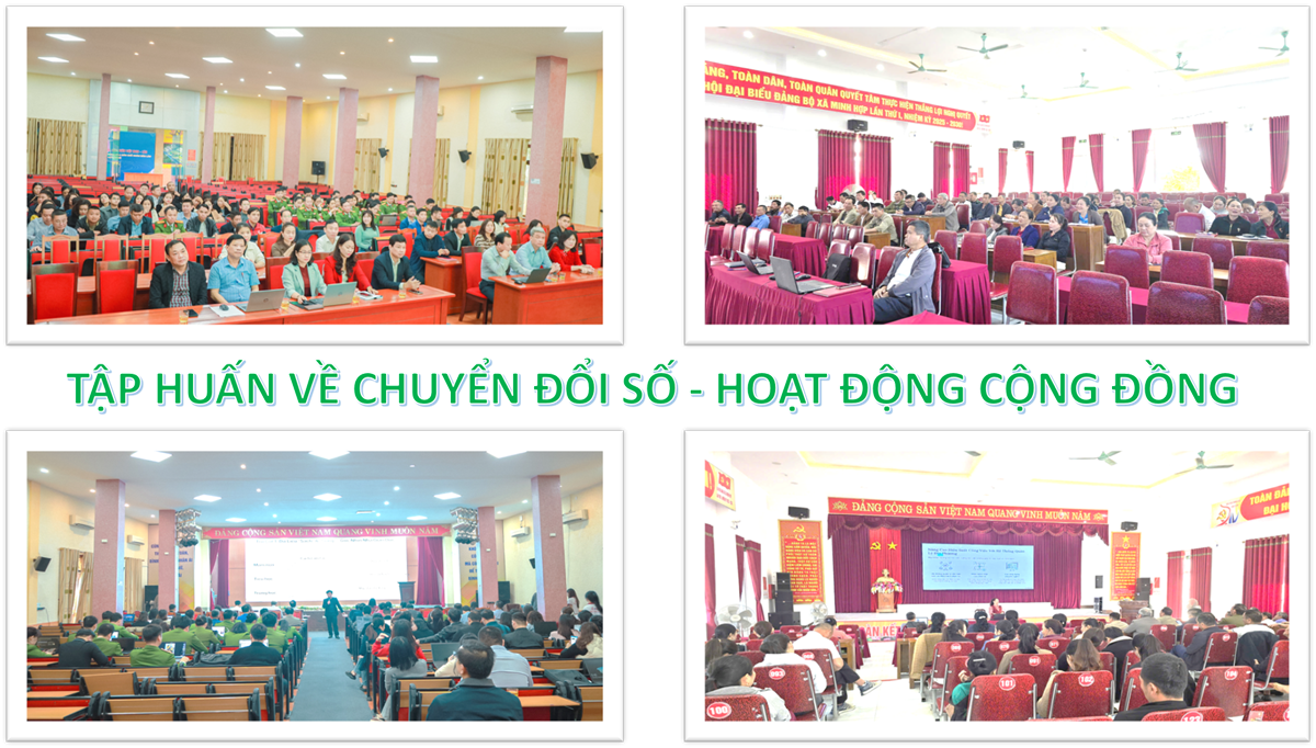 KHOA CNTT VÀ TRUNG TÂM SỐ & HỌC LIỆU ĐỒNG HÀNH CÙNG ĐỊA PHƯƠNG BỒI DƯỠNG KỸ NĂNG SỐ NĂM 2025