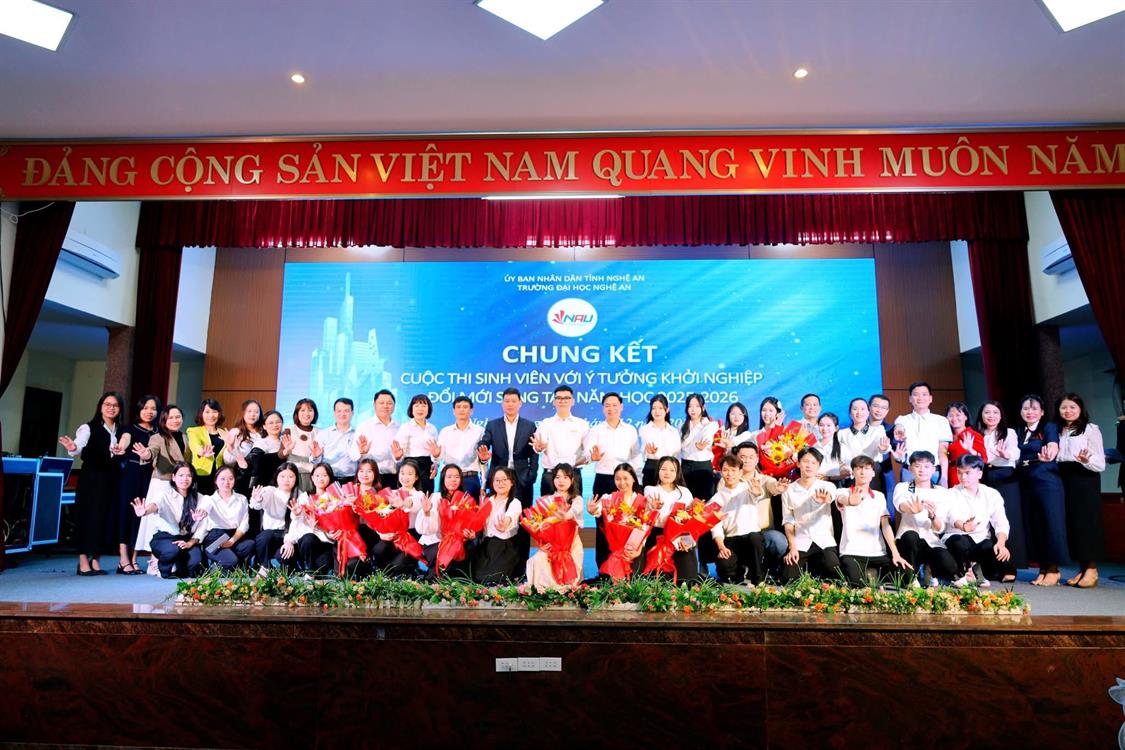 Sinh viên Khoa Kế toán – Kiểm toán đạt giải cao trong cuộc thi Khởi nghiệp 2025