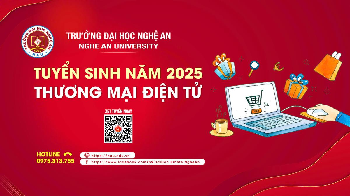 TUYỂN SINH NGÀNH THƯƠNG MẠI ĐIỆN TỬ – BẮT NHỊP XU HƯỚNG KINH DOANH SỐ!