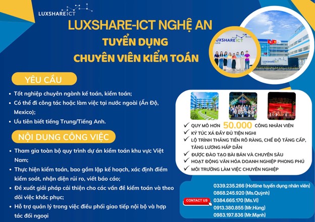 Cơ hội dành cho sinh viên khoa Kế toán – kiểm toán
