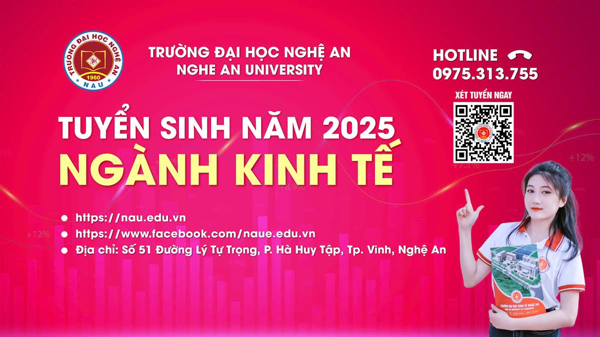 TUYỂN SINH NGÀNH KINH TẾ – CƠ HỘI CHO TƯƠNG LAI