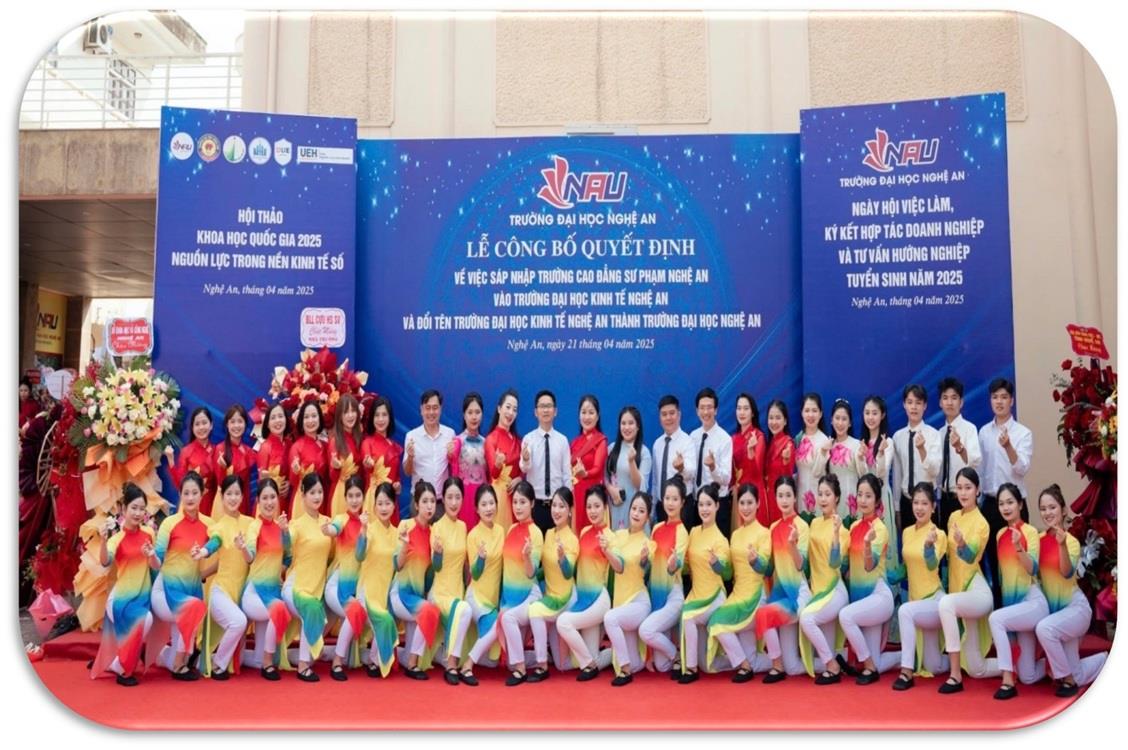  Khoa Mầm non, Trường Đại học Nghệ An (NAU) – Nơi khởi nguồn hành trình yêu thương và khai mở tương lai