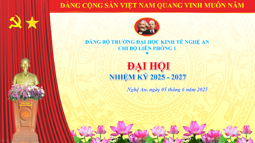 Liên phòng 1 tổ chức thành công Đại hội Chi bộ nhiệm kỳ 2025 – 2027