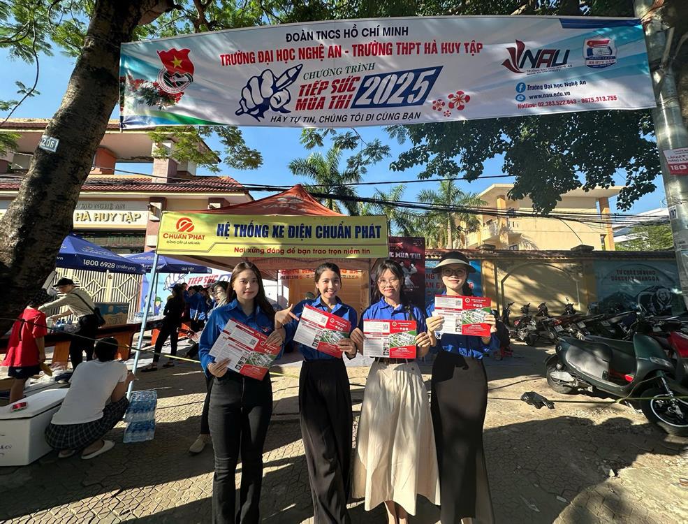 NAU Đồng hành cùng Sĩ Tử – Nụ cười Mầm Non tiếp sức mùa thi!