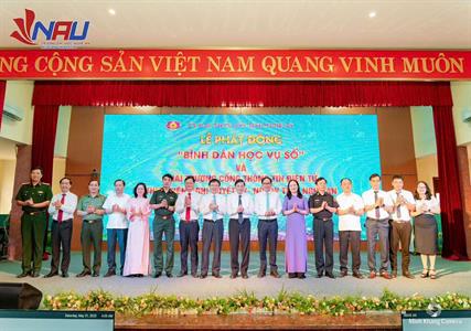 Trường Đại học Nghệ An hưởng ứng phong trào “Bình dân học vụ số”