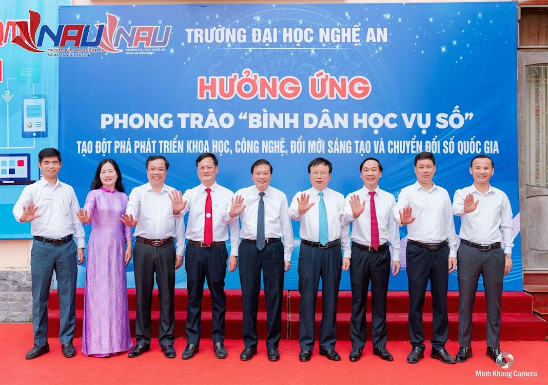 Cơ sở vật chất tại Trường Đại học Nghệ An: Nền tảng sức mạnh cho “Bình dân học vụ số”