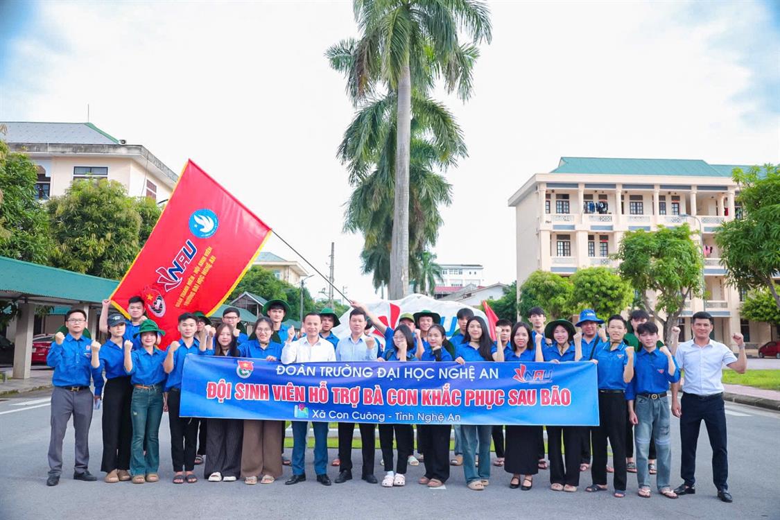 Hướng về miền Tây Nghệ An – Chung tay vượt qua lũ lụt