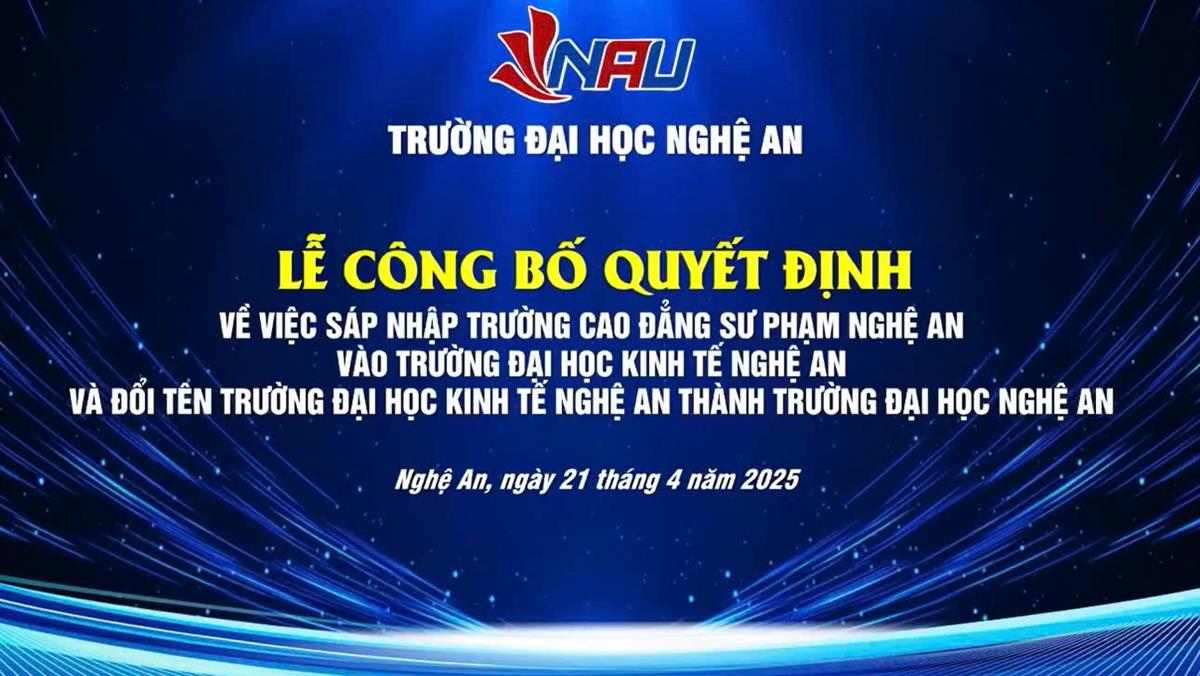 Khoa Kế toán – Kiểm toán hưởng ứng dấu mốc mới của Trường Đại học Nghệ An