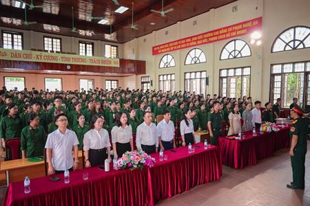 Lễ Bế giảng khóa học Quốc phòng và An ninh năm học 2024 – 2025