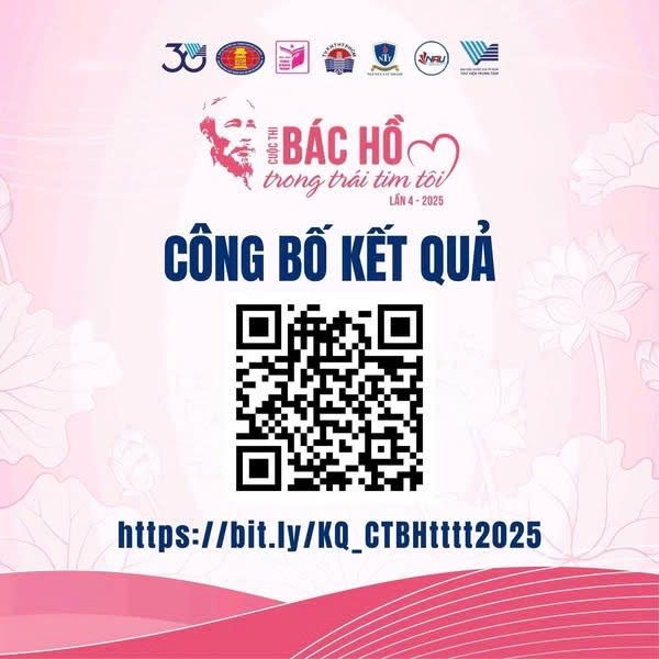 Kết quả cuộc thi “Bác Hồ trong trái tim tôi” (lần 4) năm 2025