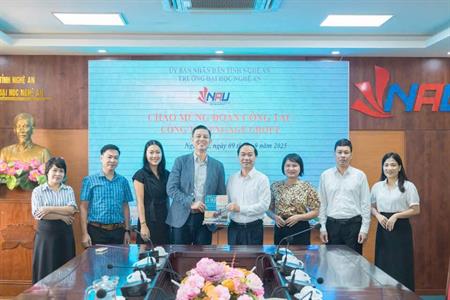 Trường Đại học Nghệ An – Bước tiến chiến lược trong đào tạo và thư viện số chuẩn quốc tế