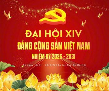 Trường Đại học Nghệ An Chào mừng Đại hội đại biểu toàn quốc lần thứ XIV của Đảng Cộng sản Việt Nam