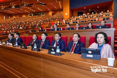 TS. Nguyễn Ngọc Hiếu – Hiệu trưởng Trường Đại học Nghệ An tham dự Đại hội đại biểu toàn quốc lần thứ XIV của Đảng