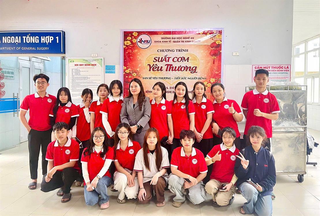 CHƯƠNG TRÌNH “SUẤT CƠM YÊU THƯƠNG”  SAN SẺ YÊU THƯƠNG – TIẾP SỨC NGƯỜI BỆNH”