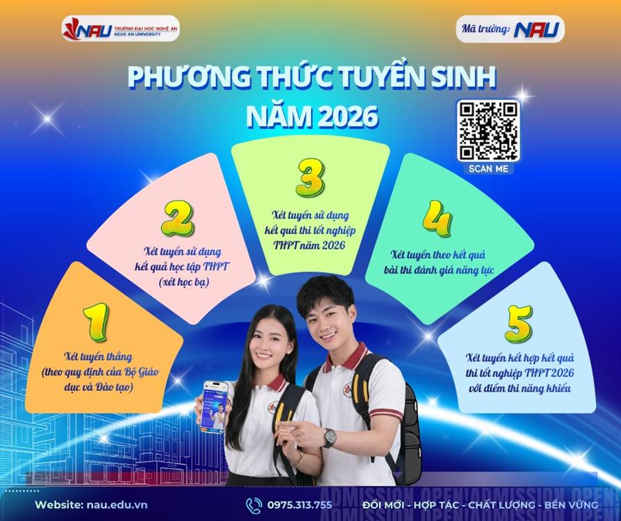 Chọn Đúng phương thức – Mở lối tương lai cùng NAU 2026