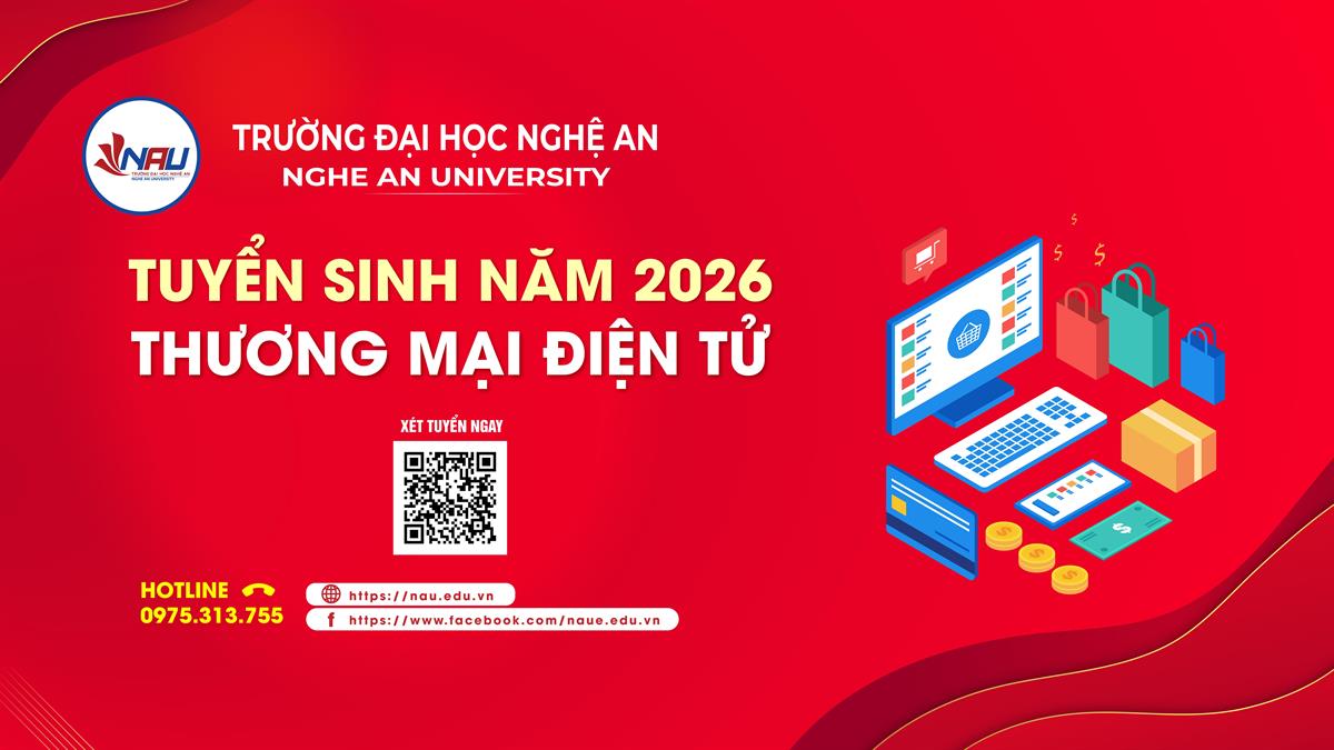 GIỚI THIỆU CHƯƠNG TRÌNH ĐÀO TẠO NGÀNH THƯƠNG MẠI ĐIỆN TỬ NĂM 2026