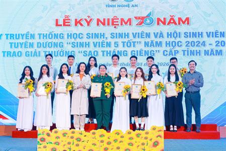 Rạng danh sinh viên NAU