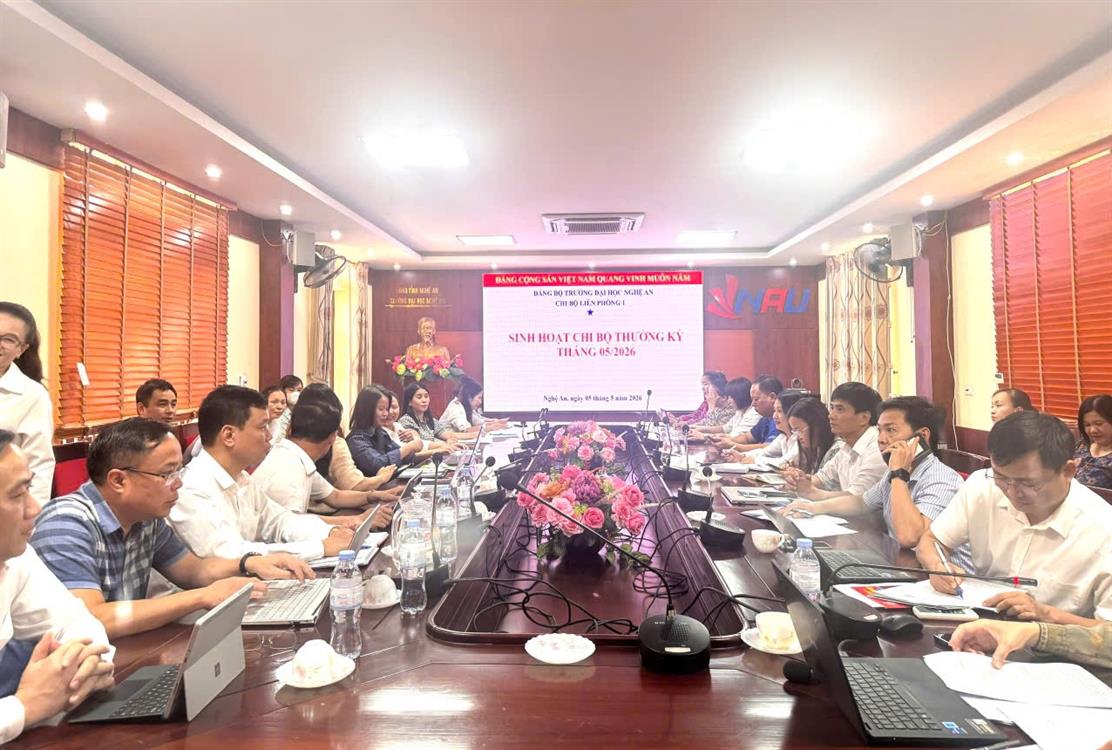 Chi bộ Liên phòng 1: Nâng cao chất lượng sinh hoạt gắn với nhiệm vụ chuyên môn
