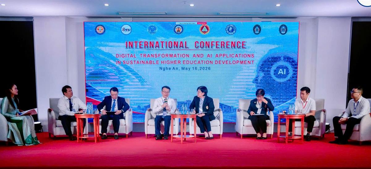Hội nghị bàn tròn Quốc tế: Kết nối tri thức – Thúc đẩy giáo dục Đại học phát triển bền vững trong kỷ nguyên AI