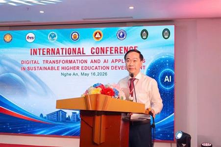 Hội thảo khoa học quốc tế 2026: Chuyển đổi số và ứng dụng trí tuệ nhân tạo trong phát triển bền vững giáo dục Đại học