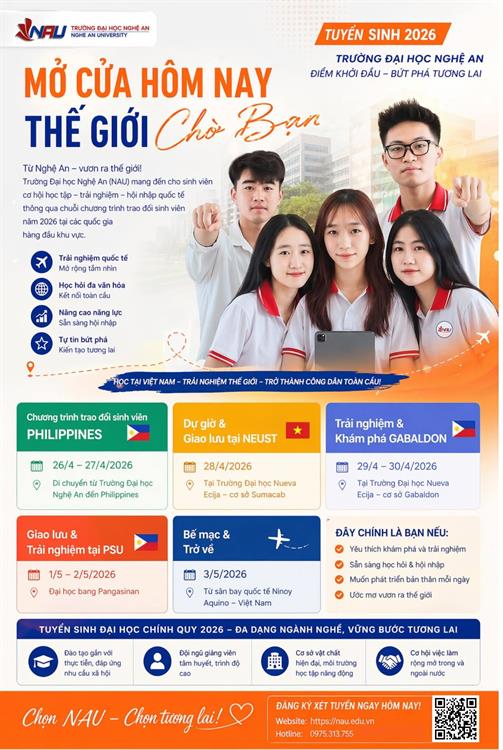 SINH VIÊN KHOA KINH TẾ – QTKD: MỞ RỘNG GIỚI HẠN, CHẠM TỚI THẾ GIỚI