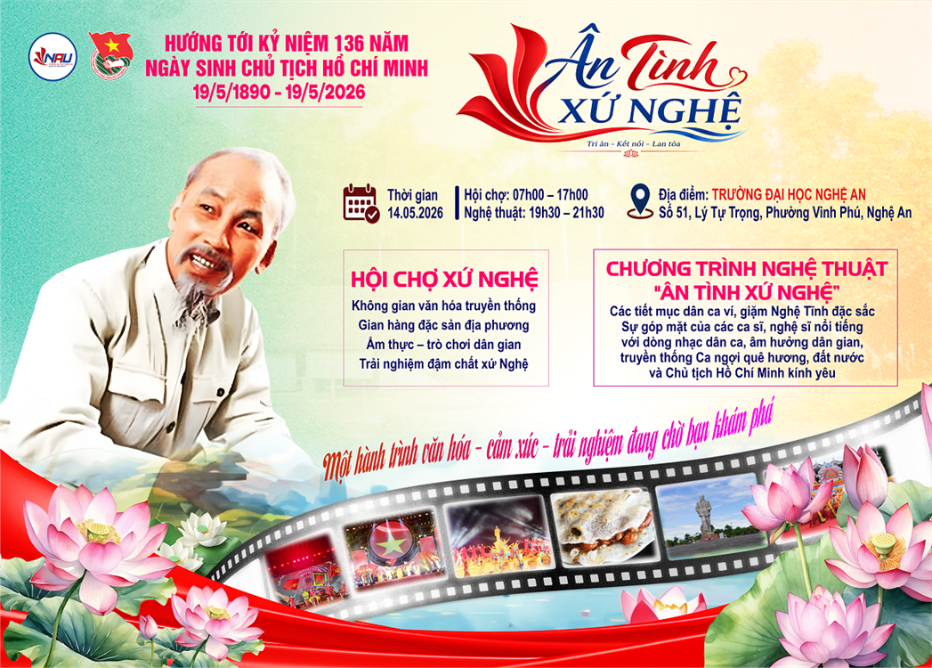 Sự kiện sắp diễn ra: Ân tình xứ Nghệ – Kết nối truyền thống, bồi đắp giá trị văn hóa dân tộc